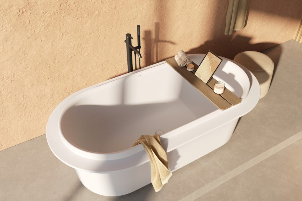 Duravit introduceert nieuw Vitrium-ligbad van Christian Werner
