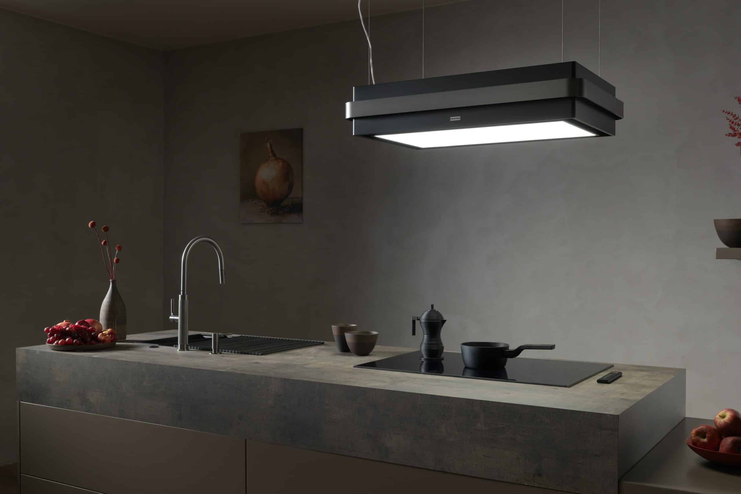 Maak je designkeuken af met de nieuwe Mythos Masterpiece-dampkappen en -inductiekookplaten 1