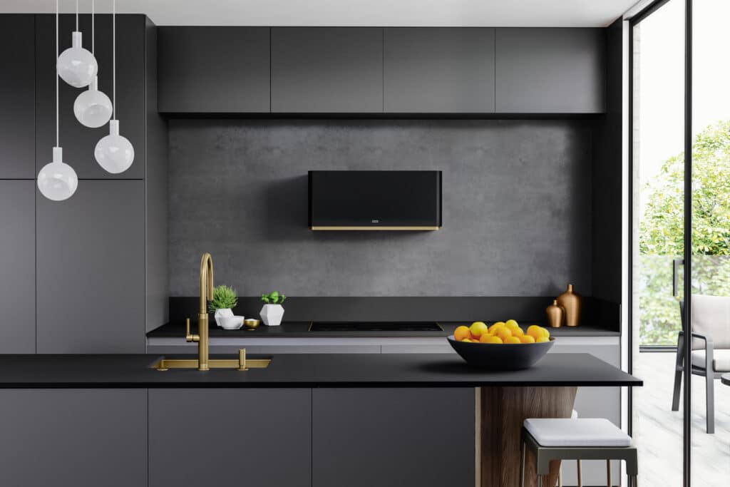 Maak je designkeuken af met de nieuwe Mythos Masterpiece-dampkappen en -inductiekookplaten 1