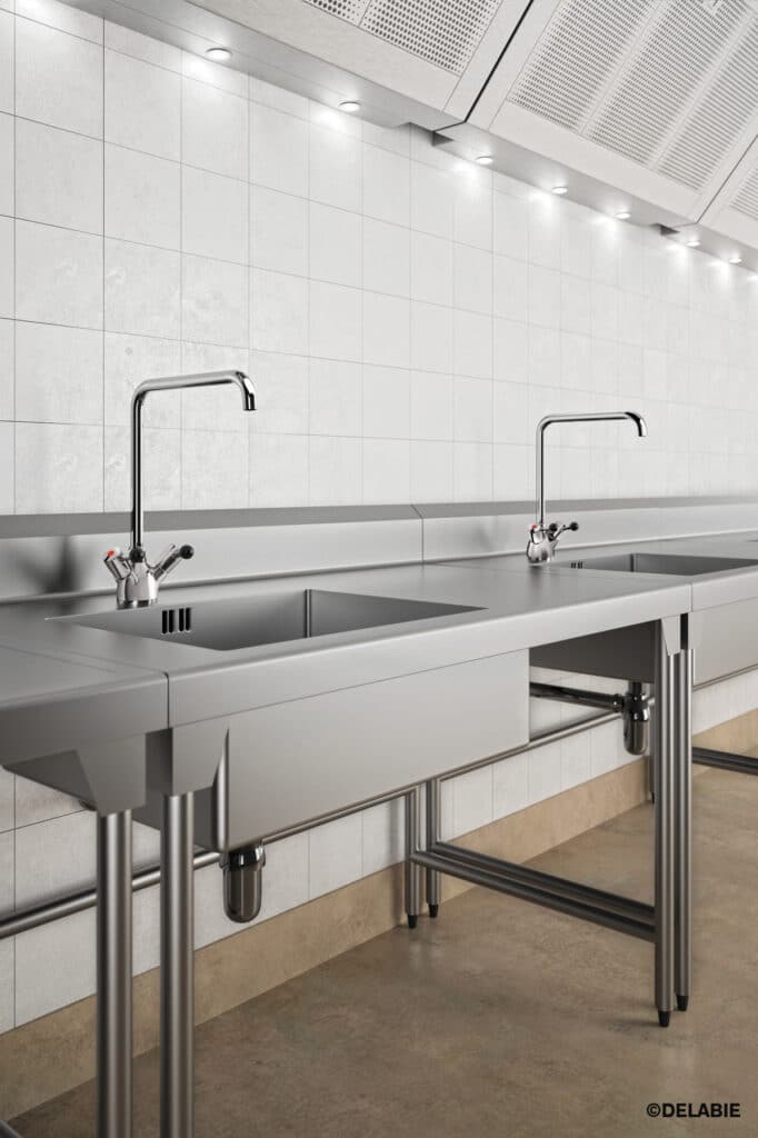 Efficiënt waterbeheer, maximale hygiëne en robuuste installaties vormen de basis van een toekomstgerichte grootkeuken 1