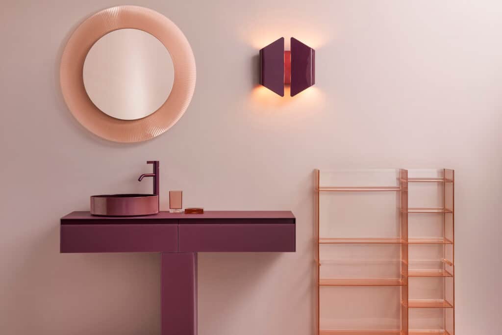 Gespot in Milaan: opmerkelijk design voor de badkamer 3