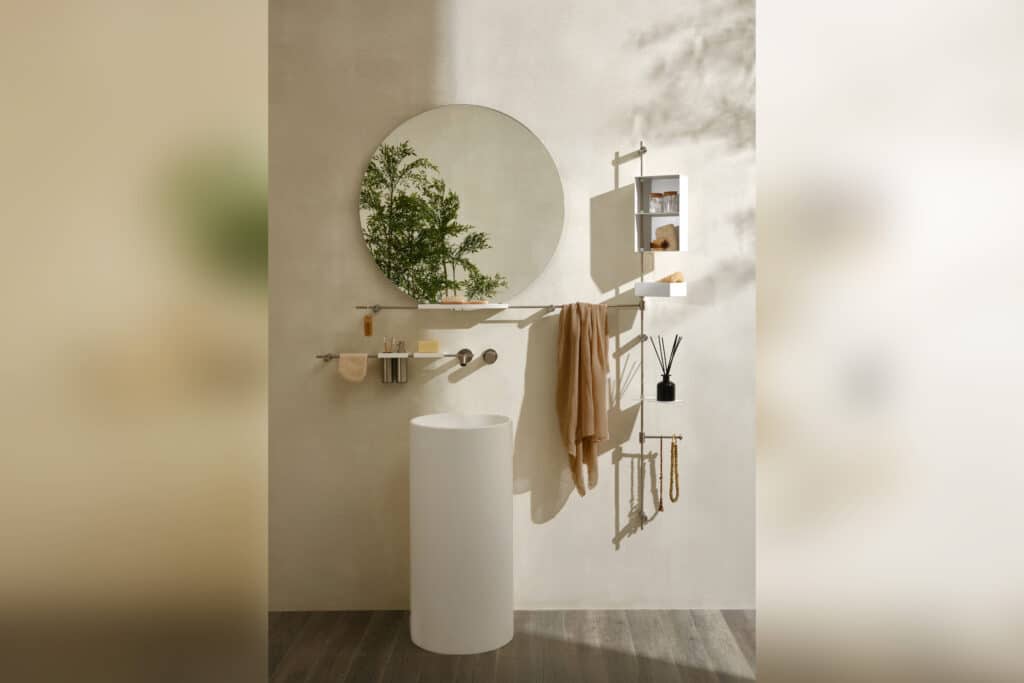 Gespot in Milaan: opmerkelijk design voor de badkamer 4