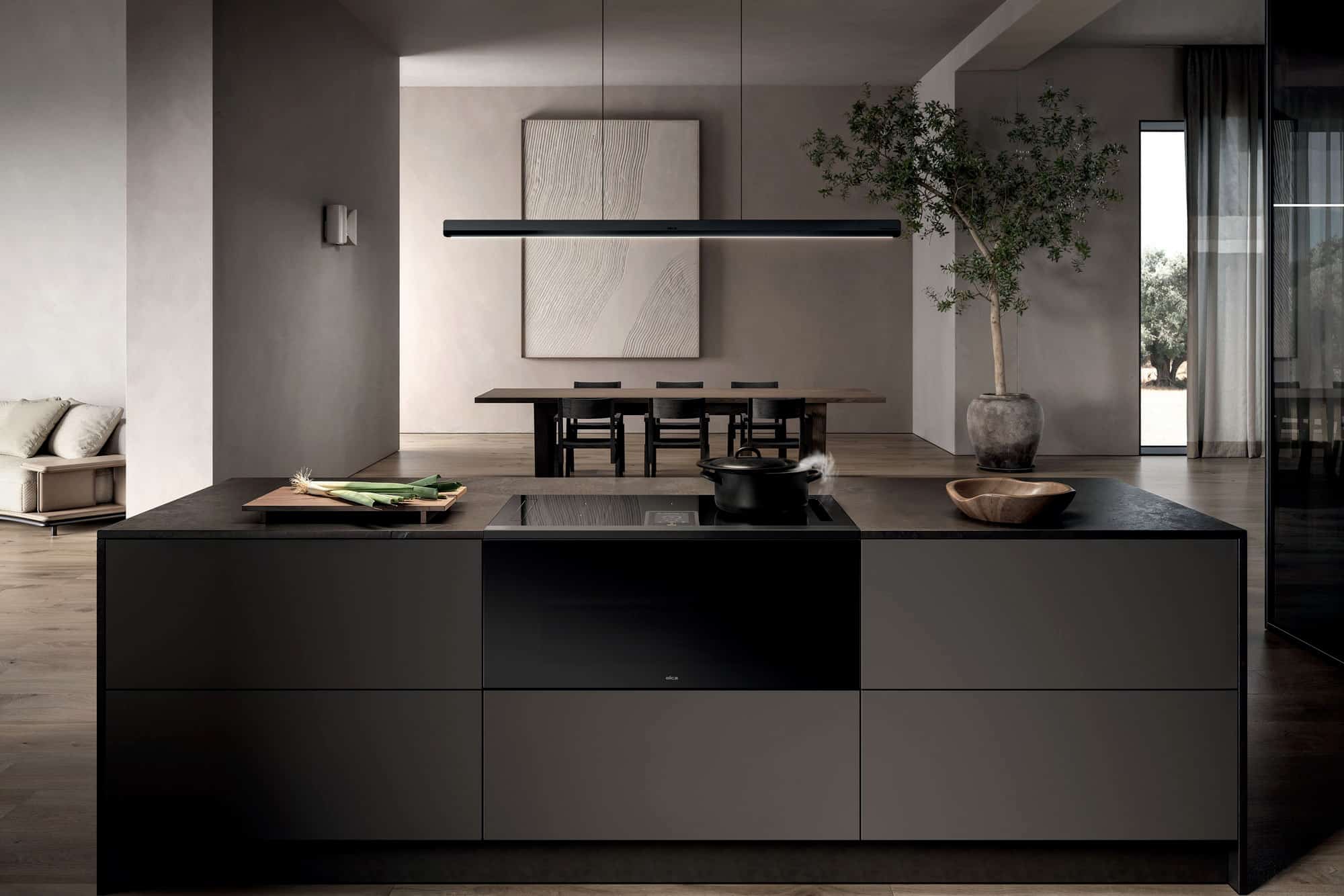 Elica presenteert Lhov: oven, inductiekookplaat en geïntegreerd afzuigsysteem in één 21